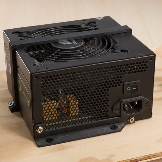 ATX Power Supply Mounting Bracket for DIY projects, LED lighting, 3D Printers - 3D Shape Engineering