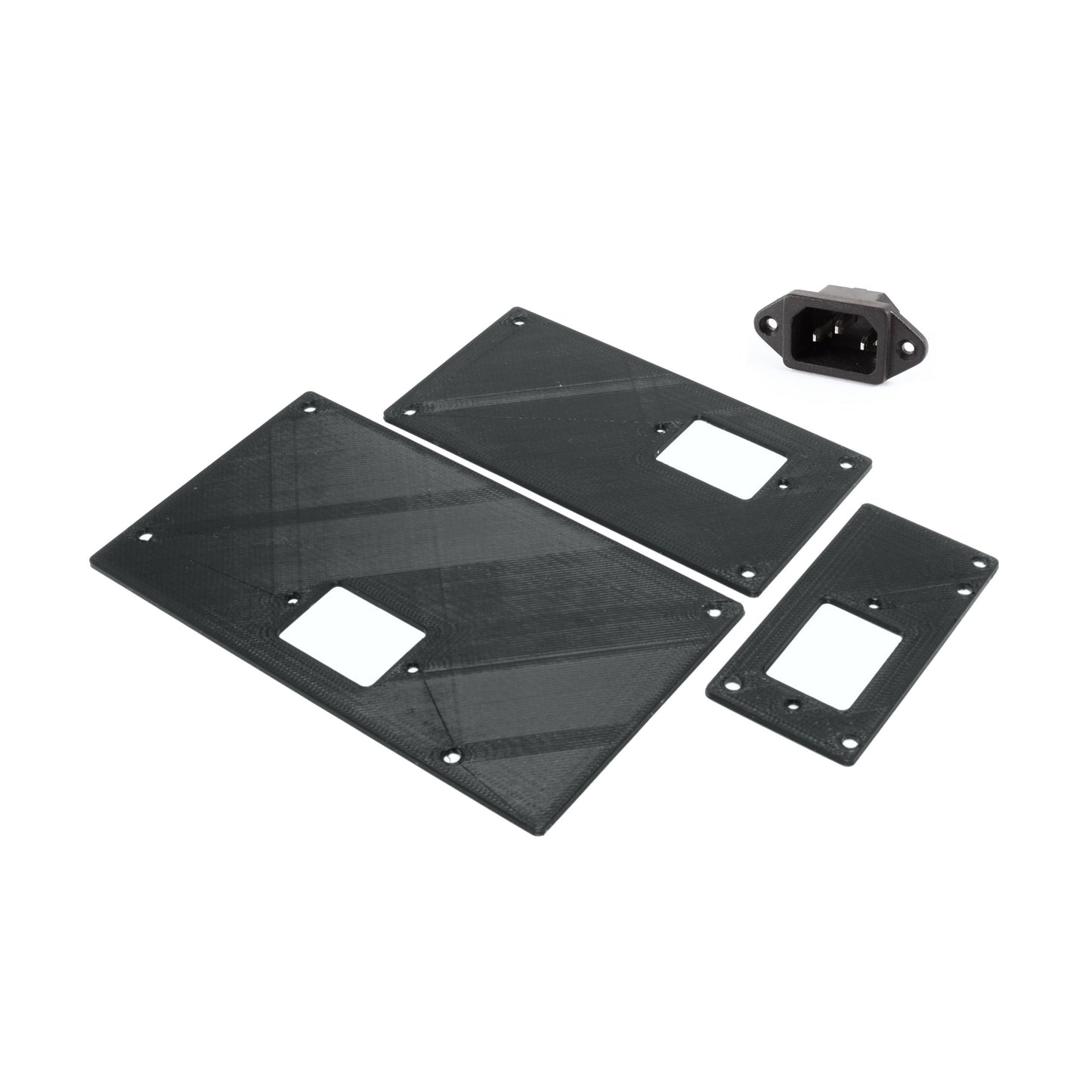 C14 IEC AC socket Plate for atx sfx or flex atx power supply mounts