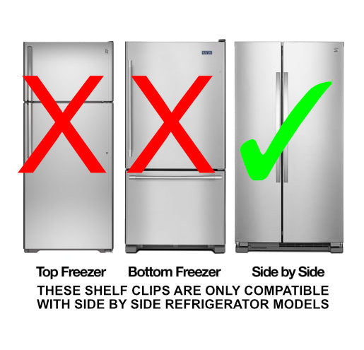 Maytag Refrigerator Door Shelf Replacement Hook (Pair)