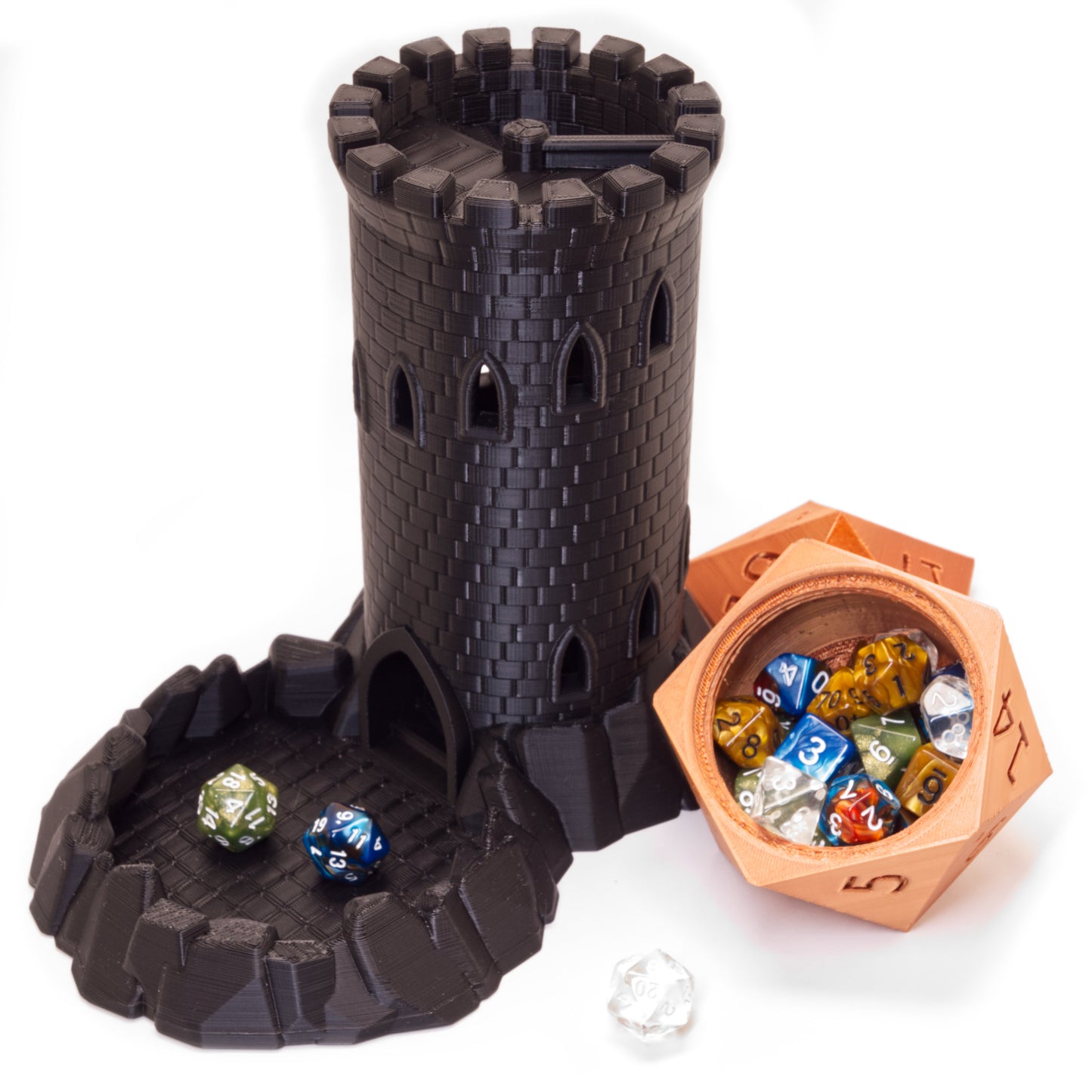 Giant Castle Dice Tower for Table Top Games