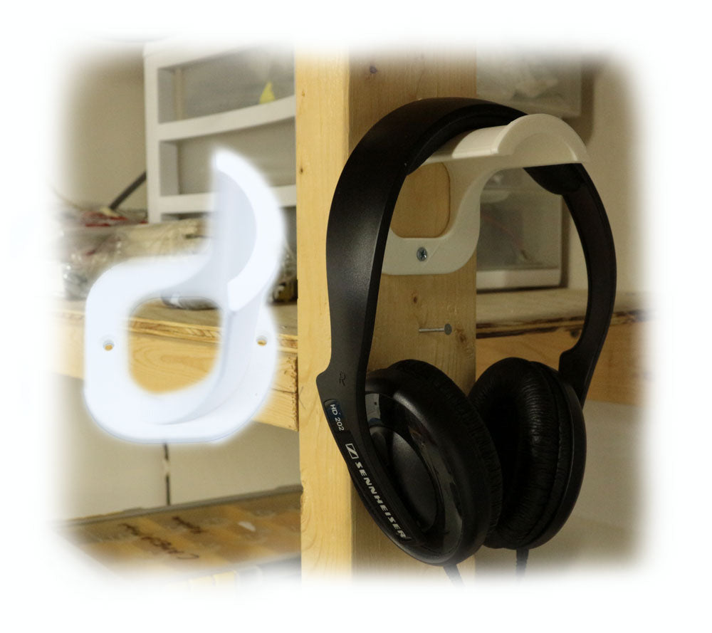 Wall Mounted Headphone Hanger - 3D Shape Engineering