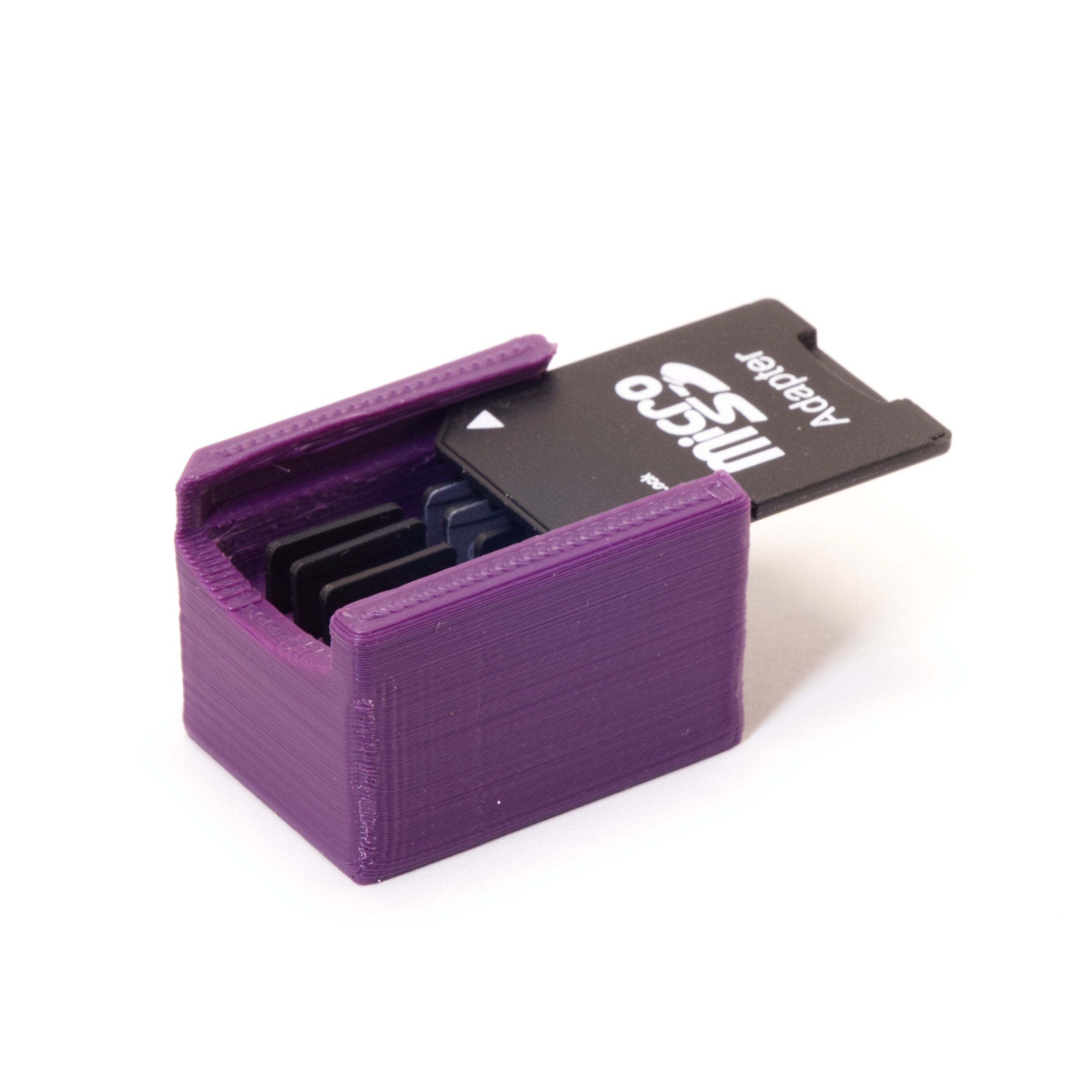 Compact MicroSD Card Case – 3D Shape Engineering